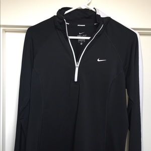 Nike running 1/4 zip dri-fit pullover